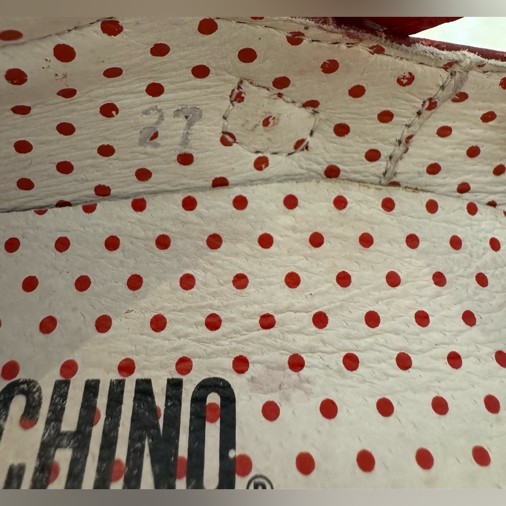 MOSCHINO Red Dress Patent Leather Shoes for Kids (EU 27) - Picture 5 of 6